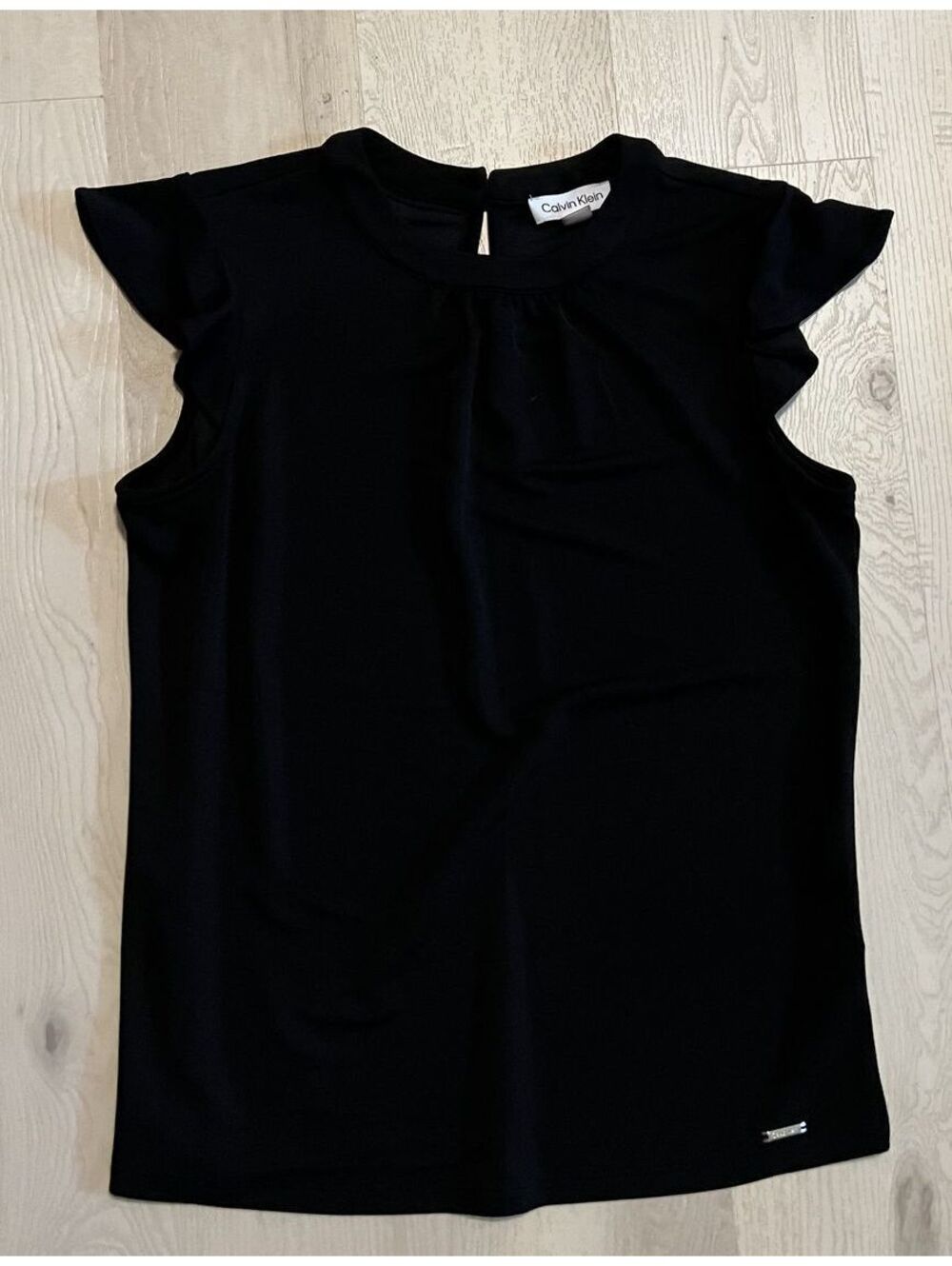 Calvin Klein Black Sleeveless Top XS